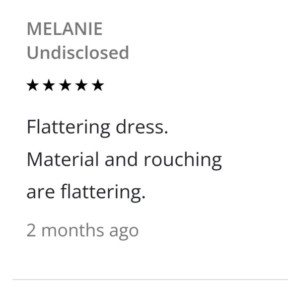 $239 Midi Green Off the Shoulder Scuba Crepe Side Ruched Dress - Picture 11 of 13